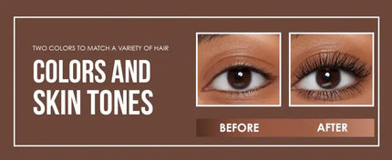 CARSLAN Multi Effect 3D Mascara Curling Volume Lashes Thick Lengthening Eyelashes Extension Waterproof Long-wearing Makeup