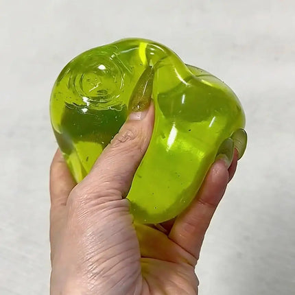 Green Apple Squeezing Fun Relieving Anger Plastic Slow Rebound Squeezing Toy Slow Rebound Stress Relieving Toy