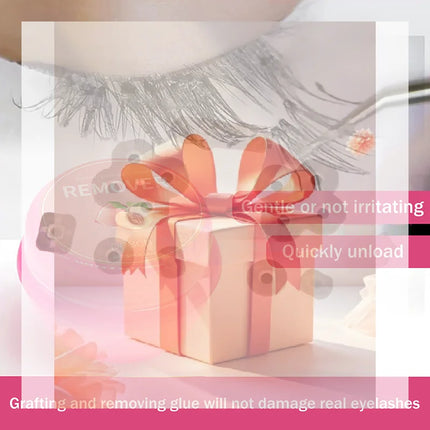 5ml false Eyelash Glue Remover CreamTransparent Professional Quick Unload Adhesive Zero Stimulation Remover Cream Makeup Tools