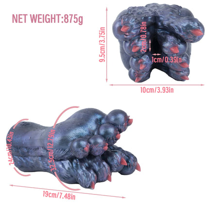 YOCY Male Masturbation Silicone Monster Paw Single Channel Men's Masturbator Pocket Pussy Onahole For Men Sex Toys for Man 18+