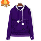 with Fleece-Purple / XL