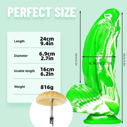 Sex Machine Sav Elastic Contraction Adapter for V-U-LOCK Attachments Dildo Saber Jigsaw Reciprocating Saw A Large Animal Dildo