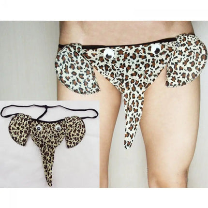 en's Sexy Elephant Lingerie G-string Male T-back Thongs Bulge Pouch Underwear Men's Clothing