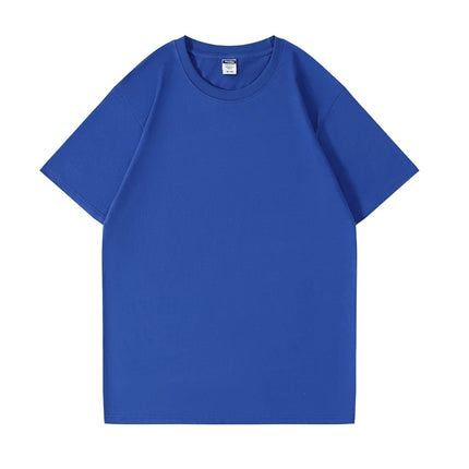 Customize 100% Cotton Men's T-Shirt Unisex Personalized Crewneck Top Tee Workwear Design Brand Logo Print Clothes Team Clothing