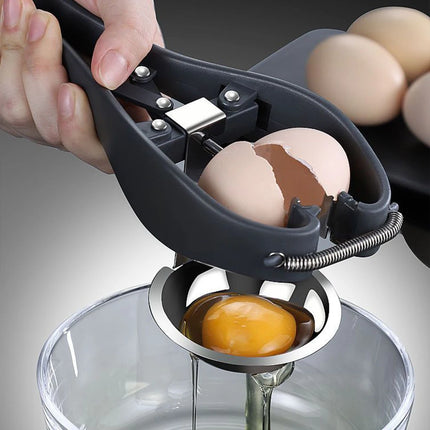 Egg Cracker Egg Separator Easy Eggshell Cutter Egg Shell Opener Kitchen Gadgets