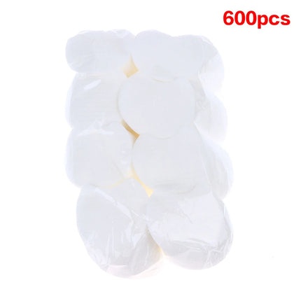 60/300/600/1200pcs Disposable Makeup Cotton Pad Soft Pearl Notched Design Facial Cleaning Wipes Makeup Remover Cosmetic Tool