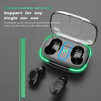 Y90 TWS Bluetooth Earphone 5.3 Wireless Headset IPX7 Waterproof Deep Bass Earbuds True Wireless Stereo Headphone Sport Earphones