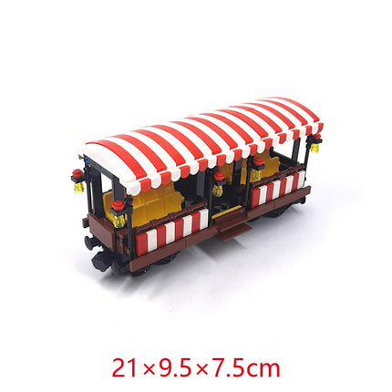All DIY Train Toys Technical Parts MOC City Creative Idea Train Track Base Wheel Building Blocks Bricks Assembled Kids Gifts Hot