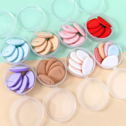 Mini Thumb Tip Foundation Puff Dry Wet Use Concealer Makeup Sponge Setting Powder Portable Cosmetic Puff for Facial Care