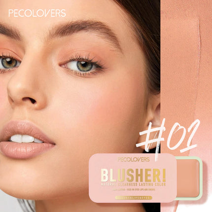 Highlight Matte Natural Blush, Long-lasting, Natural Finish, Waterproof Blush,Perfect for contouring and full makeup