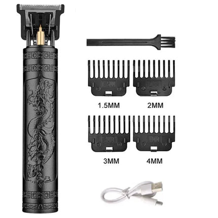 Portable Mens Beard Hair Clipper T9 Professional Electric Hair Cutting Rechargeable Hair Clipper Barber/Hair Clipper Accessories