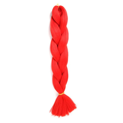 24 inch 100 gram 1 piece per package synthetic braid high quality synthetic braiding crocheting hair