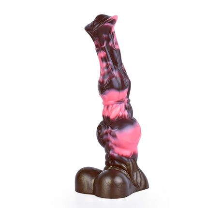 FAAK Fantasy Large Horse Dildo Sucker Silicone Multi Color Penis With Testis Sucker Female Masturbator Anal Plug For Women Men
