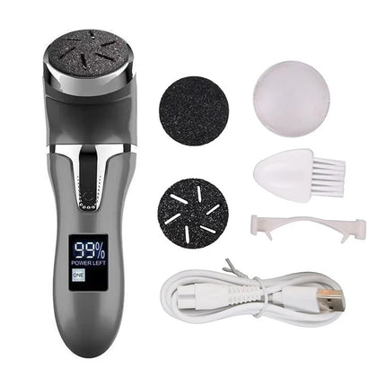 Electric Foot File Pedicure Machine Callus Remover Rechargeable Foot Heel Cracked Dead Skin Scrubber Polisher Grinder Tools