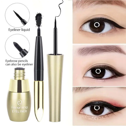 1PC Matte Waterproof Long Lasting Liquid Eyeliner Pencil Sweatproof Quick Dry Easy To Wear High Pigment Eye Liner Pen Eye Makeup