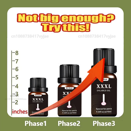 XXXL Penis Permanent Thickening Growth Man Massage Enlargement Oils Cock Erection Enhance Big Dick Enlarge Liquid Men Enlargeme