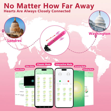 Automatic retractable dildo vibrator women's G-spot vaginal masturbation clitoral stimulation massage sex machine adult products