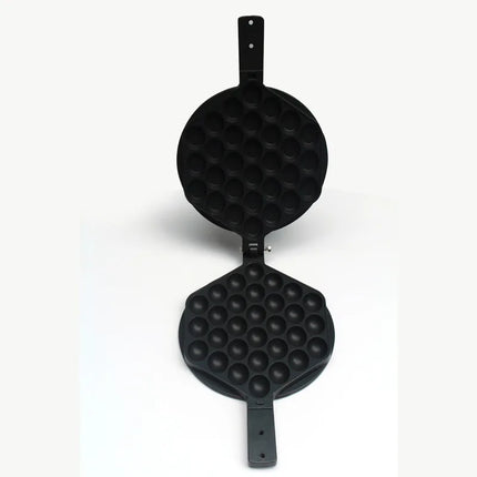 Commercial QQ Eggs Bubble Ball Baking Waffle Maker Iron Hongkong Waffle Eggette Mould Cake Mold Electirc Machine Non-stick Plate