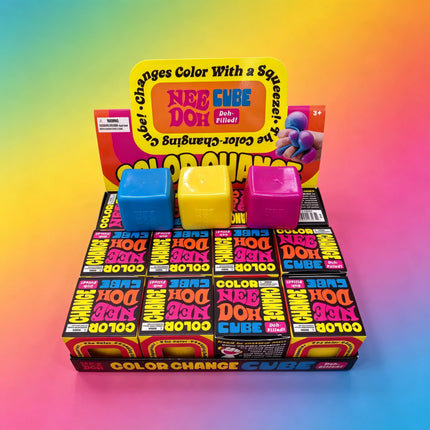 New Soda Color Scheme Needoh Nice Cube Suptid Squish Soft Stress Relief Squeeze Fidget Toy With Color Box Surprise Puzzle Gifts