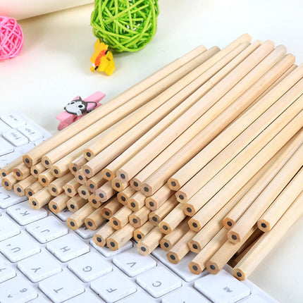 15 Pcs HB Wood Pencil Friendly Natural Wood Pencil Hexagonal Non Toxic Standard Pencil Drawing