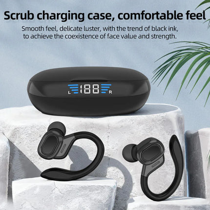Original SP16 Sports Wireless Earphones over Ear Buds with Earhooks Ture Wireless Running in-Ear Headphones With Mic Otemkay