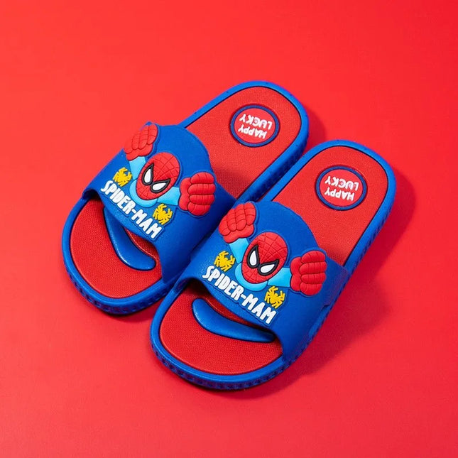 Children's Slippers Cartoon Boys' Summer Home Shoes Boys Sandals Waterproof Anti-slip Kids Garden Shoes Size 24-39