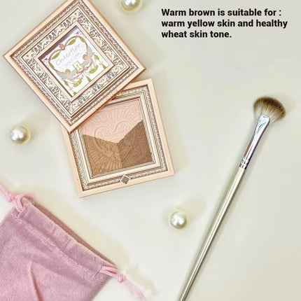CHEERFLOR Little Angel Contour Shadow & Highlight Palette Face Mate Iluminador Bronzer Makeup Concealers 7g