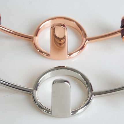 BDSM Tongue Pressure Slave Gag,Leather Stainless Steel Ring Mouth Gags,Sex Toys for Couples,Submissive Bondage,Deep Throat