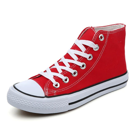 Hot Sales Men Women Sneakers Fashion High Top Leather Lace Up Casual Shoes Anti Slip Wear-resistant High Top Outdoor Board Shoes