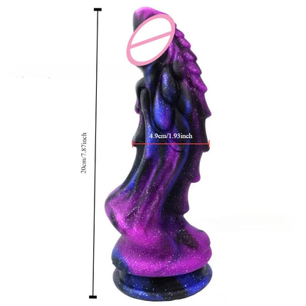 Dragon Dildo for Women Big Anal Dildo with Suction Cup Soft Monster Dildo Silicone Anal Plug Prostate Massager Sex Toys for Men