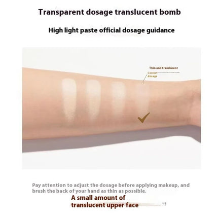Maogeping Face Highlight Cream Light and Shadow Sculpting Highlight Powder Cream Contouring Makeup Cosmetics