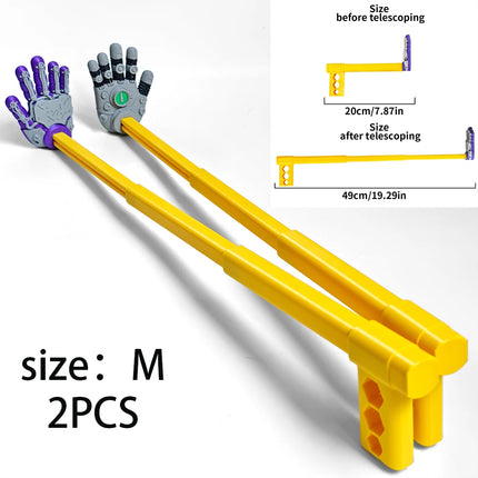NEW Sci-Fi Telescopic Hand Toy Props Creative Robot Palm 3D Printed Interactive Toy Cosplay and Halloween Costume Accessory