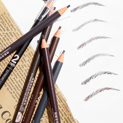 Eyebrow Pencil Waterproof Eyebrow Enhancers Long Lasting Brow Cosmetics Professional Makeup Brow 2mm Ultra-fine Eyebrow Pencil