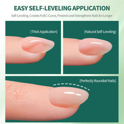 Nailpop Professional Multi-Functional Nail Building Gel For Fast Extension Nail Apex False Nail Tips Strengthener 250/15ml
