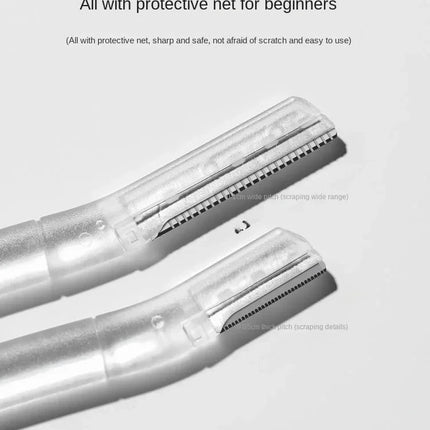 Advanced eyebrow trimmer safety anti-scratch eyebrow trimmer for men and women eyebrow shaver for beginners beauty tools