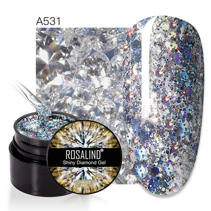 ROSALIND 5ML Painting Gel Nail Polish Nail Art Design Varnishes Stamping Polish Semi Permanent Gels Top Coat Manicure Lacquer