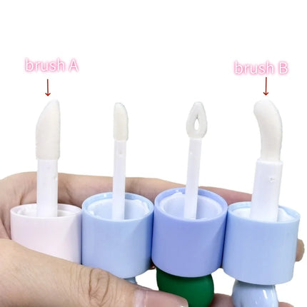 10/30/50PCS New 4ml /6ml Empty Plastic Lip Gloss Tube Empty Liquid Lipstick Tube Lip Oil Bottle Mini Sample Bottle Makeup Tool