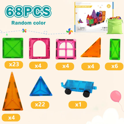 Magnetic Building Blocks Magnetic Force Plate Children's Toys, Creative Toys Architect, Handheld Children's Gifts