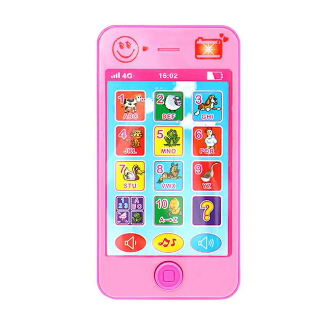 Baby Phone Toys Russian Telephone Teether Music Vocal Toy Early Educational Learning Machine Electronic Children Gift Baby Toy
