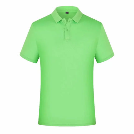 High-end customization POLO shirt custom work POLO short sleeve team high quality quick-drying shirt Adult and children sizes