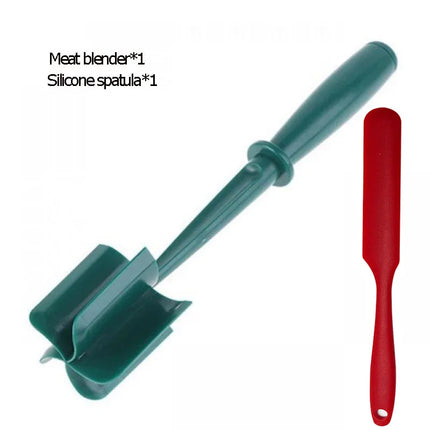 5 Curve Meat Chopper Non Stick Heat Resistant Meat Masher for Ground Beef Hamburger Meat and Meat Browning Utensil