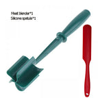 green with scraper