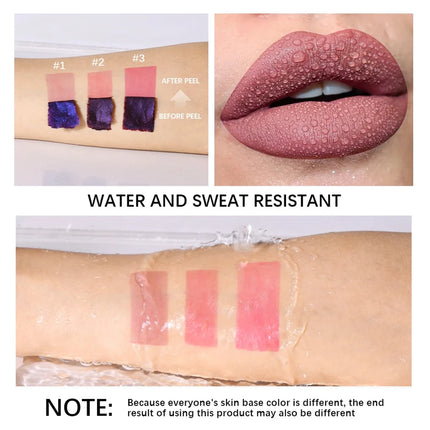 Long Lasting Lip Inks Korean Matte Lip Tint Peel Off Matte Tick for Lips Stick Free Shipping Liquid Lipstick Waterproof Makeup