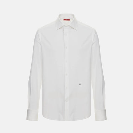 CH Men's buttoned shirt long-sleeved business casual top suitable for daily wear comfortable and pleasant to wear.