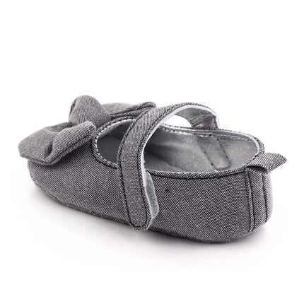 Baby Girl Princess Shoes Soft PU Classical Bowknot Beautiful and Cute for Newborn Girl Spring and Summer Prewalking 2023 Fashion