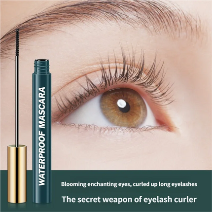 Waterproof 4D Mascara Black Brown Ultra Thin Brush Head Long-Lasting Smudge-Proof Eyelash Lengthening Extension Mascara Makeup