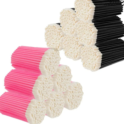 50/500/1000Pcs Wholesale Lip Brushes Makeup Brush Eyelashes Extension Lip Gloss Applicator Lipstick Wands Set Cosmetic Make Up