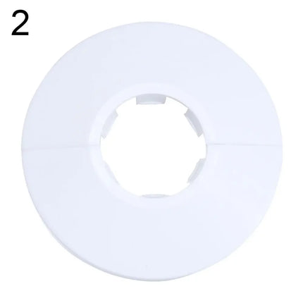 1Pc Plastic Wall Hole Pipe Collars Cover Shower Faucet Angle Valve Pipe Plug Decoration Cover Kitchen Bathroom Faucet Accessory