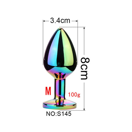 Spades Q Metal Anal Plug Fetish Butt Plug Fantasy Adult Game Prostate Massage Masturbator Anal SM Stimulation Adult Sex Toys 18+
