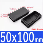 50x100mm / 10Pcs-Black
